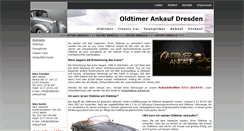 Desktop Screenshot of oldtimer-ankauf.net