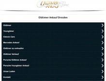Tablet Screenshot of oldtimer-ankauf.net